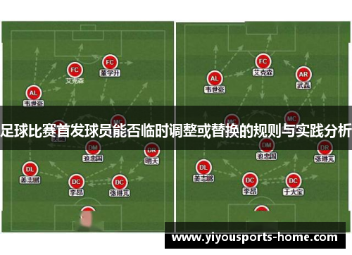 足球比赛首发球员能否临时调整或替换的规则与实践分析